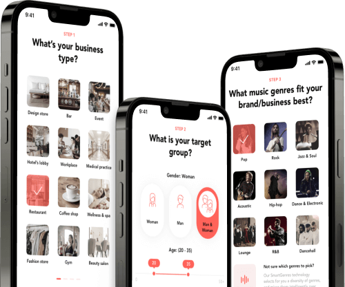 soundsuit app mobile ios android musik für geschäfte in-store radio alternative zu soundtrackyourbrand